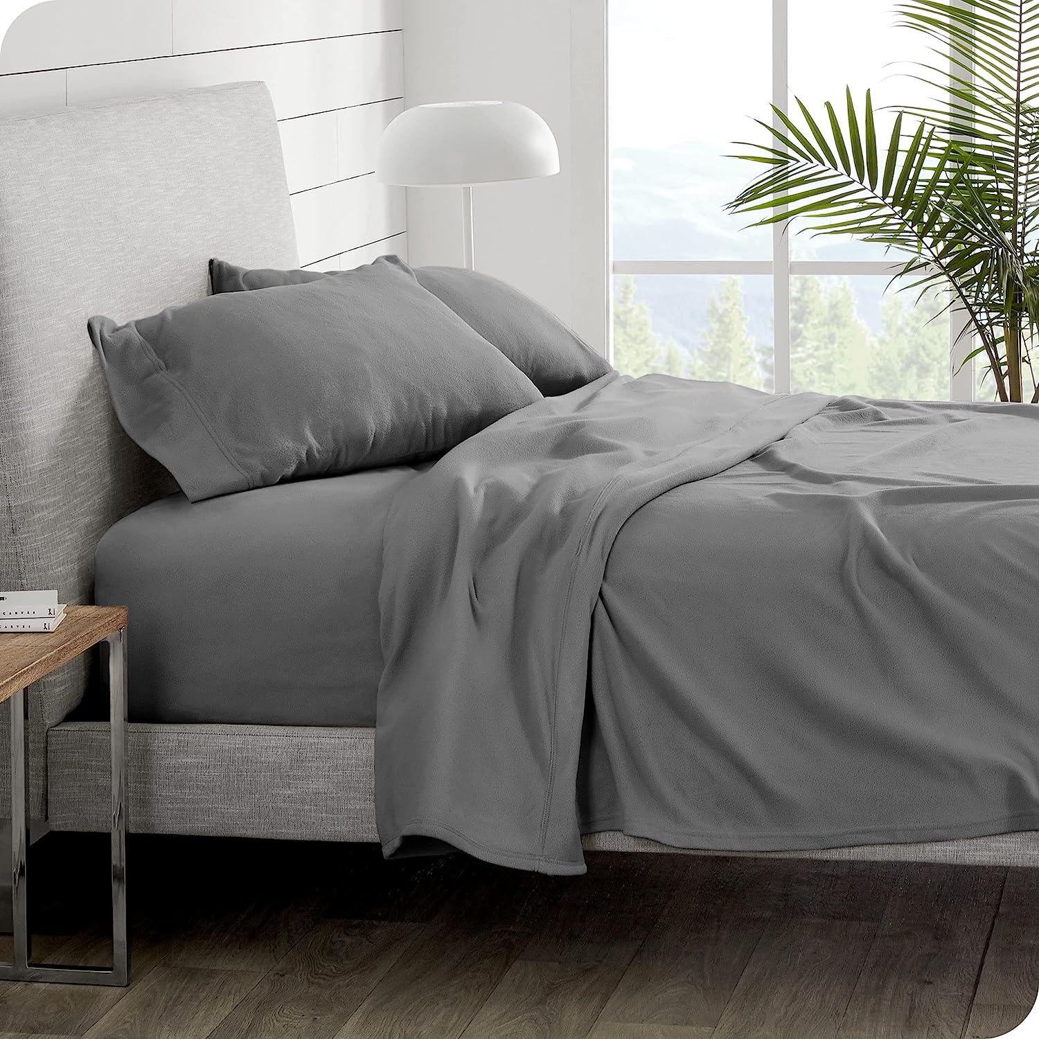 Terry Fitted Sheet - Grey