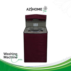 Top Load Maroon Washing Machine cover