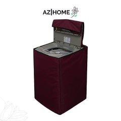 Top Load Maroon Washing Machine cover