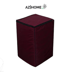 Top Load Maroon Washing Machine cover