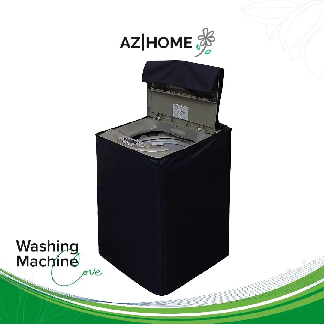 Top Load Navy Blue Washing Machine cover