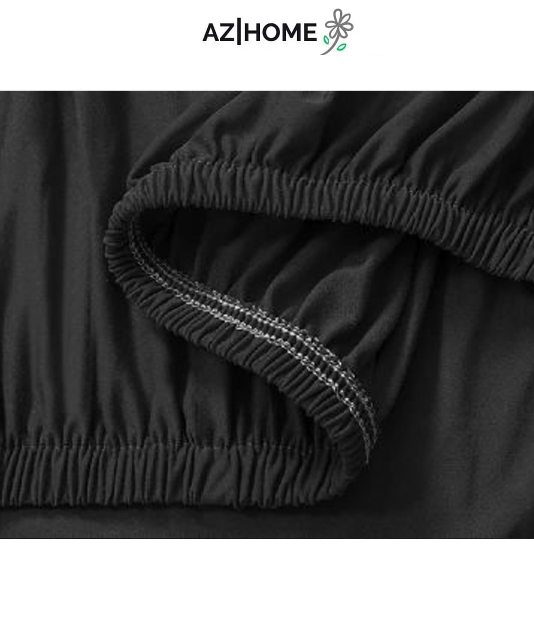 Jersey Sofa Cover- Black
