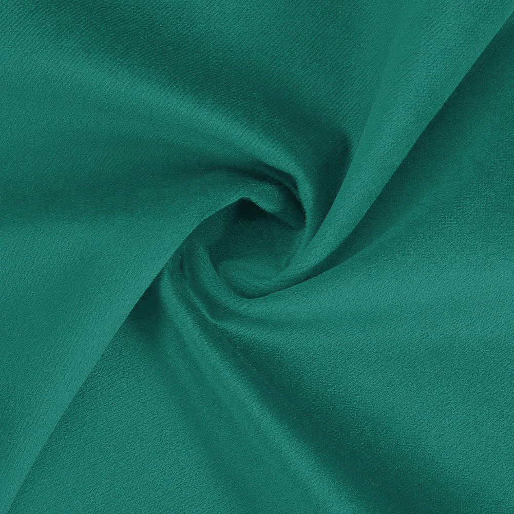 Crushed Velvet Cushion Cover Green