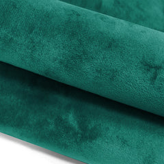 Crushed Velvet Cushion Cover Green