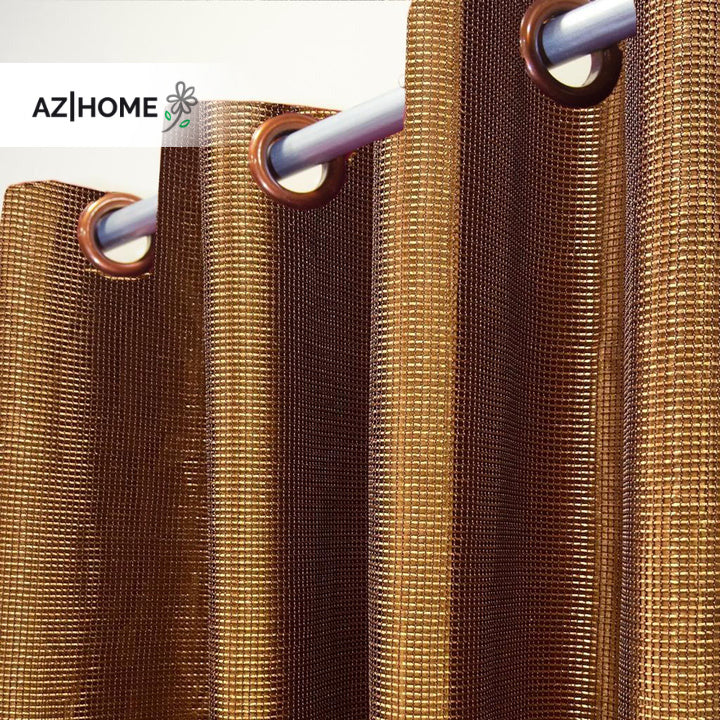 Premium Net Curtain - Brown