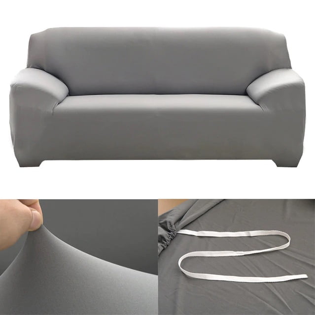 Jersey Sofa Cover-Grey
